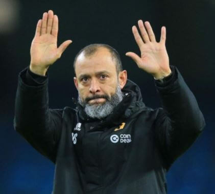 Nuno Espirito Santo at Wolverhampton Wanderers Training Ground.